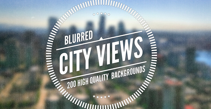 50 Blurred City Views