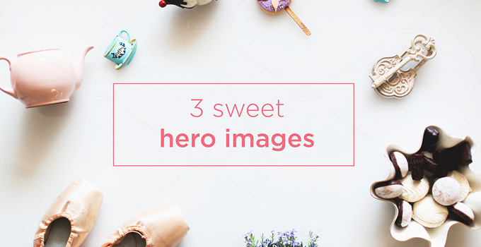 Sweet hero images