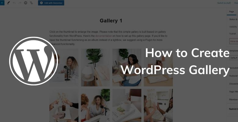 How to Create WordPress Gallery